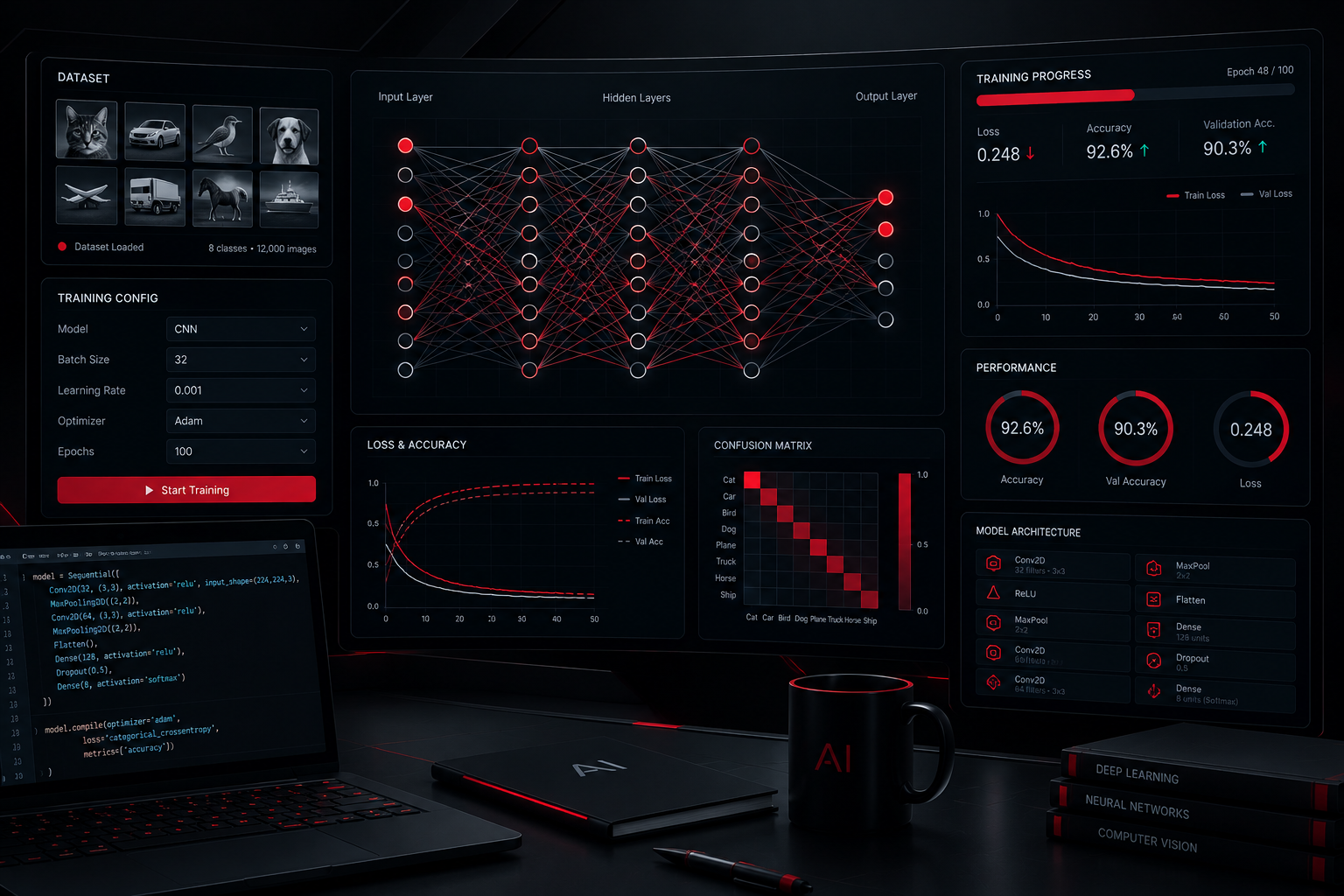 Artificial intelligence concept